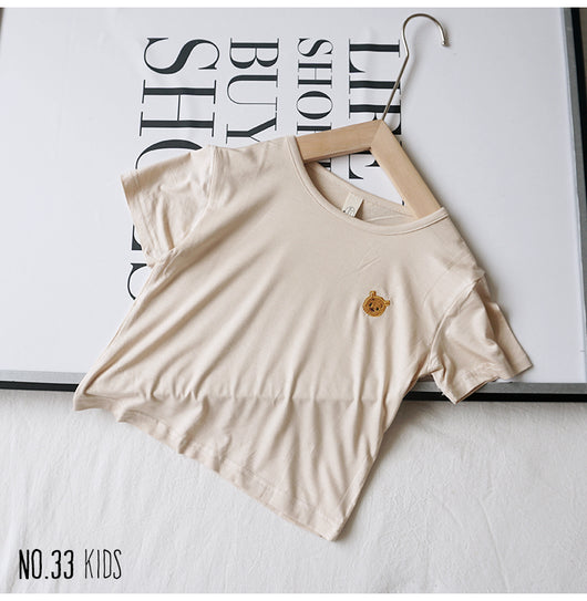 Playera Ice Silk Coreana para Niños y Niñas - Comodidad Fresca - Image 12
