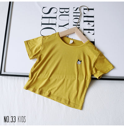 Playera Ice Silk Coreana para Niños y Niñas - Comodidad Fresca - Image 16