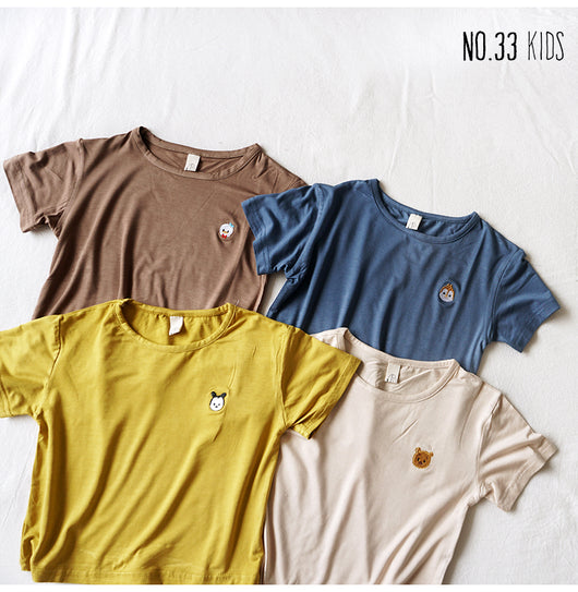 Playera Ice Silk Coreana para Niños y Niñas - Comodidad Fresca - Image 20
