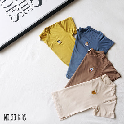 Playera Ice Silk Coreana para Niños y Niñas - Comodidad Fresca - Image 14