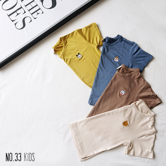 Playera Ice Silk Coreana para Niños y Niñas - Comodidad Fresca - Image 14