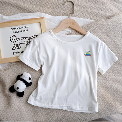 Playera Ice Silk Coreana para Niños y Niñas - Comodidad Fresca - Image 18