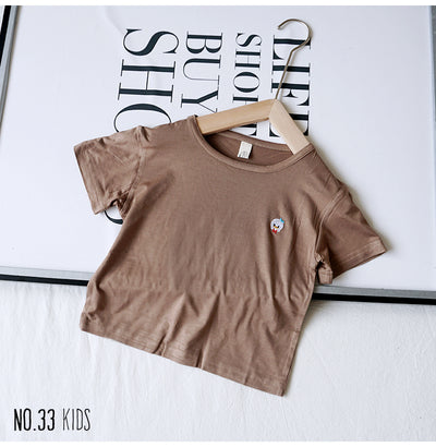 Playera Ice Silk Coreana para Niños y Niñas - Comodidad Fresca - Image 17