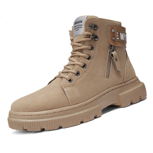 Botas Martin Altas Estilo Retro British - Calzado Robusto para Hombre