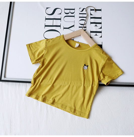 Playera Ice Silk Coreana para Niños y Niñas - Comodidad Fresca - Image 2
