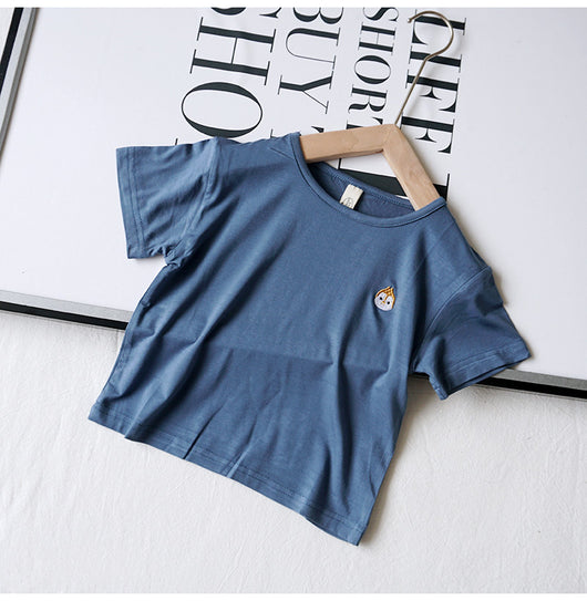 Playera Ice Silk Coreana para Niños y Niñas - Comodidad Fresca - Image 10