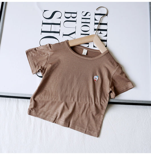 Playera Ice Silk Coreana para Niños y Niñas - Comodidad Fresca - Image 7