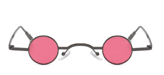Gafas de Sol Retro Punk Marco Redondo Pequeño - Estilo Personalidad - Image 14