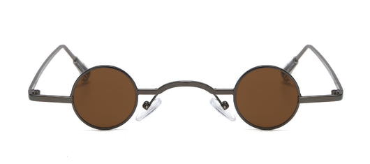 Gafas de Sol Retro Punk Marco Redondo Pequeño - Estilo Personalidad - Image 16