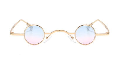 Gafas de Sol Retro Punk Marco Redondo Pequeño - Estilo Personalidad - Image 20