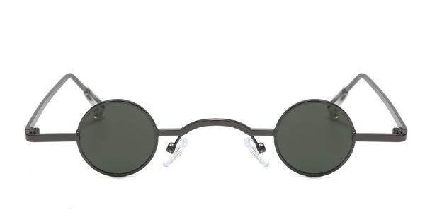 Gafas de Sol Retro Punk Marco Redondo Pequeño - Estilo Personalidad