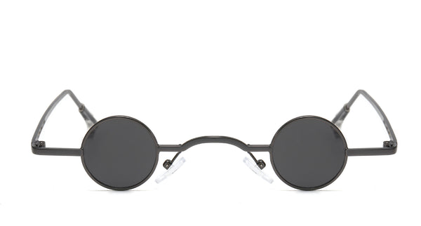 Gafas de Sol Retro Punk Marco Redondo Pequeño - Estilo Personalidad - Image 9