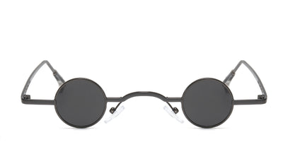 Gafas de Sol Retro Punk Marco Redondo Pequeño - Estilo Personalidad - Image 9