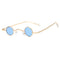 Gafas de Sol Retro Punk Marco Redondo Pequeño - Estilo Personalidad