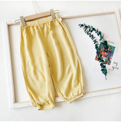 Pantalones Frescos Anti Mosquito para Bebé - Tela de Seda de Hielo y Algodón - Image 15