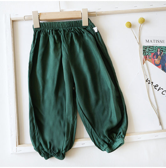 Pantalones Frescos Anti Mosquito para Bebé - Tela de Seda de Hielo y Algodón - Image 14