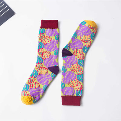 Calcetines Altos de Algodón 100% para Mujer - Estilo Urbano Hip Hop Otoño Invierno - Image 11