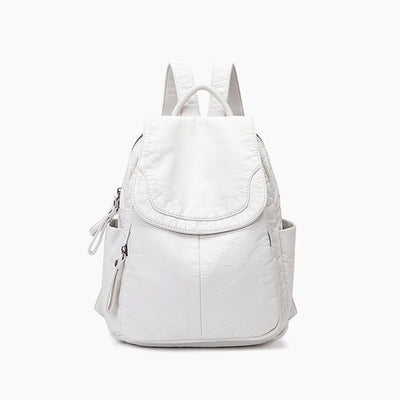 Mochila Pequeña de Cuero Suave para Mujer - Image 2