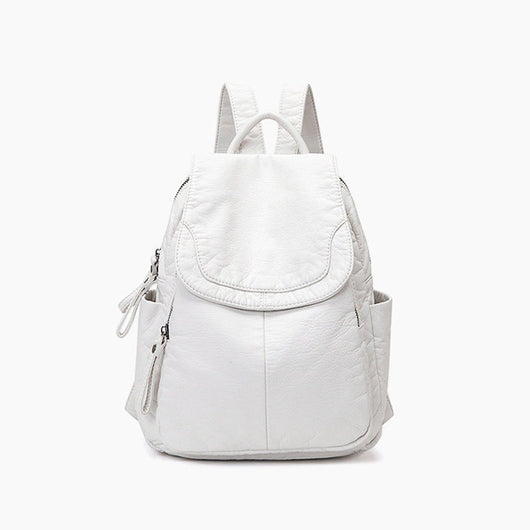Mochila Pequeña de Cuero Suave para Mujer - Image 2