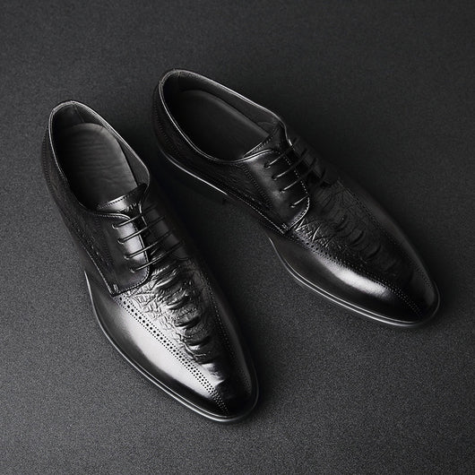 Zapatos de Vestir Ejecutivos para Hombre con Diseño Calado Hueco - Image 3