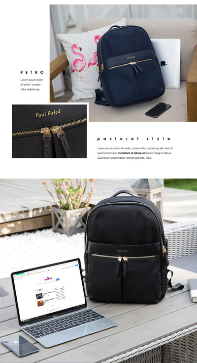 Mochila Ejecutiva Oxford para Computadora - Impermeable, Gran Capacidad, Diseño Profesional Femenino - Image 8