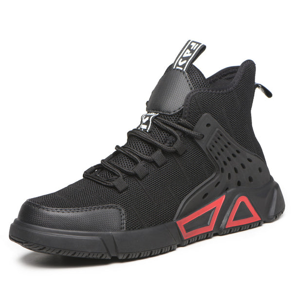 Zapatos de Seguridad con Puntera de Acero para Hombre - Protección Laboral Casual