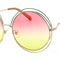 Gafas de Sol Redondas con Lentes Planas - Estilo Retro Moderno