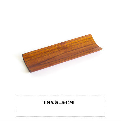 Plato Cuadrado de Madera de Acacia Premium - Bandeja para Servir Postres y Sushi - Image 11