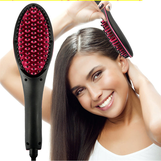 Peine Alisador Eléctrico con Iones Negativos - Cabello Liso y Brillante - Image 6