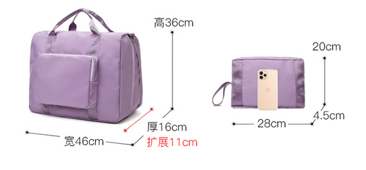 Bolsa de Viaje Plegable con Cubierta para Maleta - Capacidad Extra Grande Impermeable - Image 9