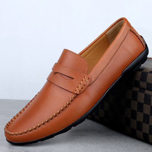 Zapatos de Conducción Británicos para Hombre - Cuero Genuino con Suela Flexible - Image 3