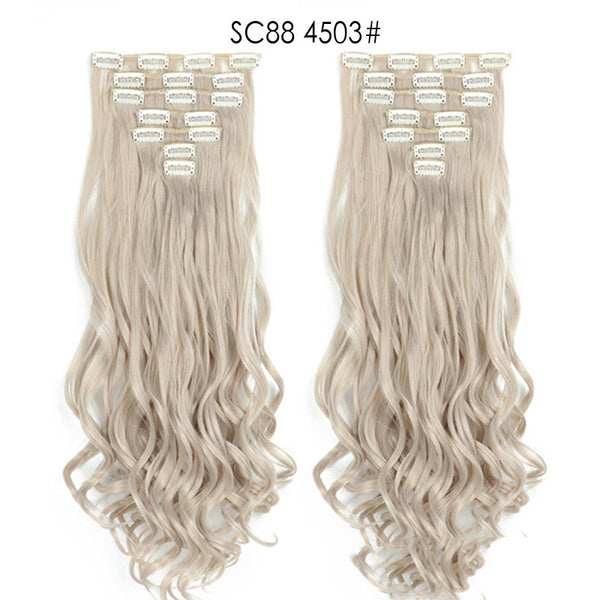 Extensión de Cabello Rizado Largo con Clip Inhair16