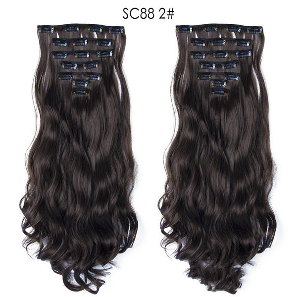 Extensión de Cabello Rizado Largo con Clip Inhair16