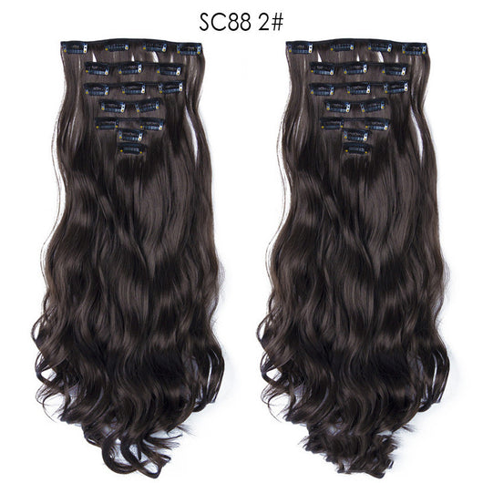 Extensión de Cabello Rizado Largo con Clip Inhair16