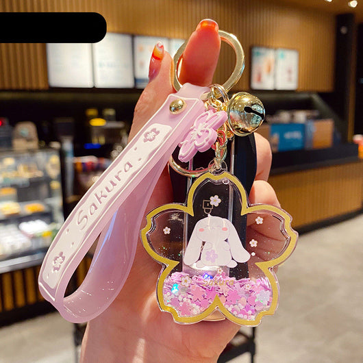 Llavero Acrílico Sakura Conejo Oliado con Diseño de Ensueño - Image 17