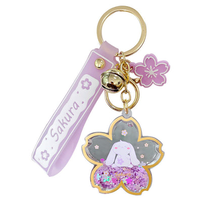 Llavero Acrílico Sakura Conejo Oliado con Diseño de Ensueño - Image 15