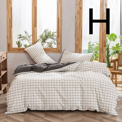 Juego de Cama 4 Piezas Algodón Lavado, Funda Nórdica y Sábanas - Image 8