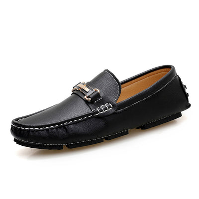 Zapatos Casuales de Cuero para Hombre - Cómodos y Ligeros para Invierno - Image 2