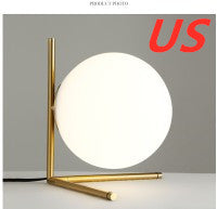 Lámpara de Mesa Esfera de Cristal Minimalista - Image 6