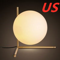 Lámpara de Mesa Esfera de Cristal Minimalista - Image 7