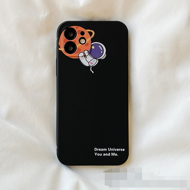 Funda Astronauta Planeta Lindo para iPhone 11, 12, ProMax, XS, XR, 8 Plus - Image 9