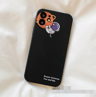 Funda Astronauta Planeta Lindo para iPhone 11, 12, ProMax, XS, XR, 8 Plus - Image 7