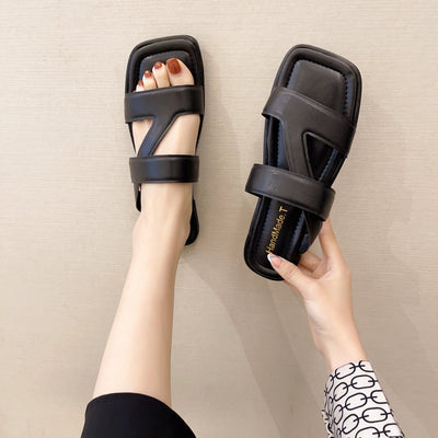 Sandalias Planas Cruzadas para Mujer - Image 11