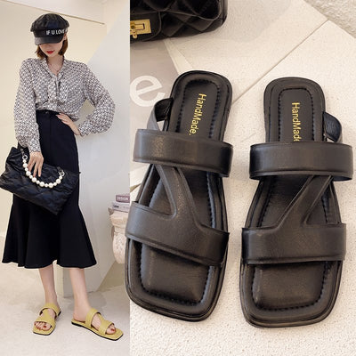 Sandalias Planas Cruzadas para Mujer - Image 12