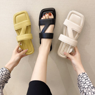 Sandalias Planas Cruzadas para Mujer - Image 13