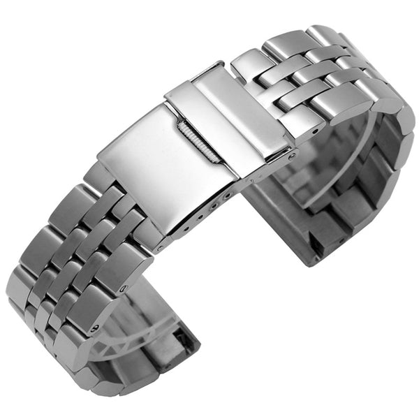 Correa de Reloj de Acero Inoxidable Sólido 22MM