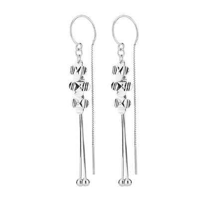 Aretes Colgantes en Plata Sterling S925 Super Flash - Image 6