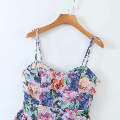 Vestido Corto con Tirantes Ajustables Vacation Style - Image 6
