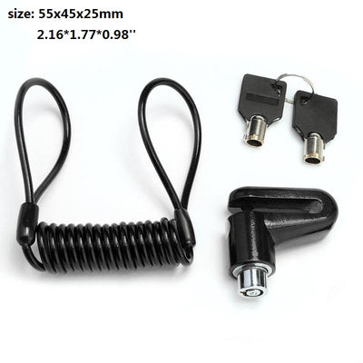 Candado Antirrobo para Patinete Eléctrico con Cable de Acero y Freno de Disco - Image 9