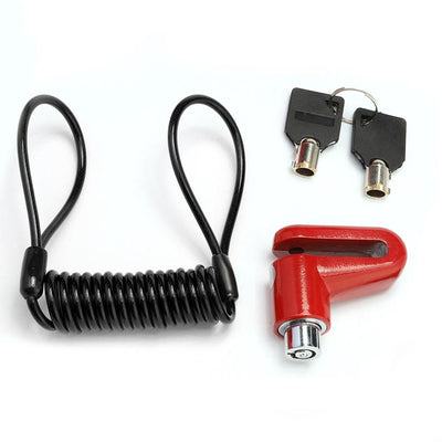 Candado Antirrobo para Patinete Eléctrico con Cable de Acero y Freno de Disco - Image 6